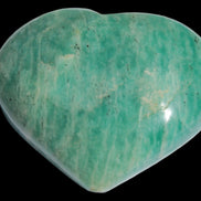 Amazonite heart from Madagascar 154g Rocks and Things
