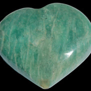 Amazonite heart from Madagascar 154g Rocks and Things