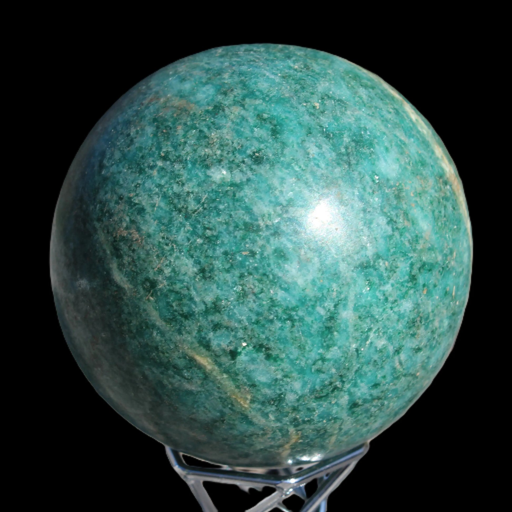 Amazonite sphere 679g Rocks and Things