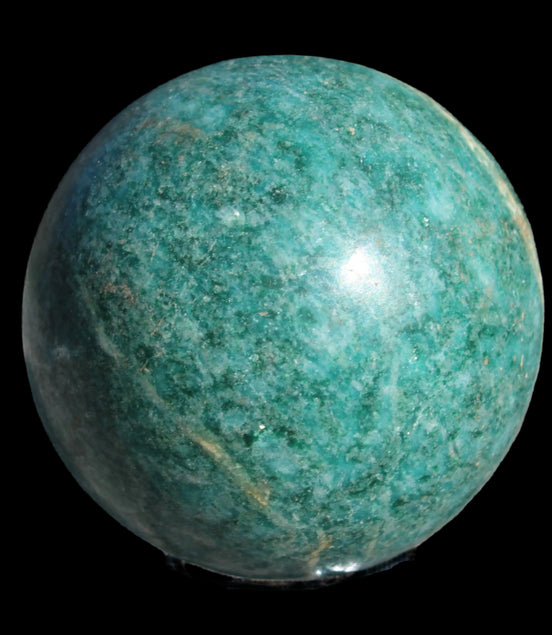Amazonite sphere 679g - Rocks and Things Store