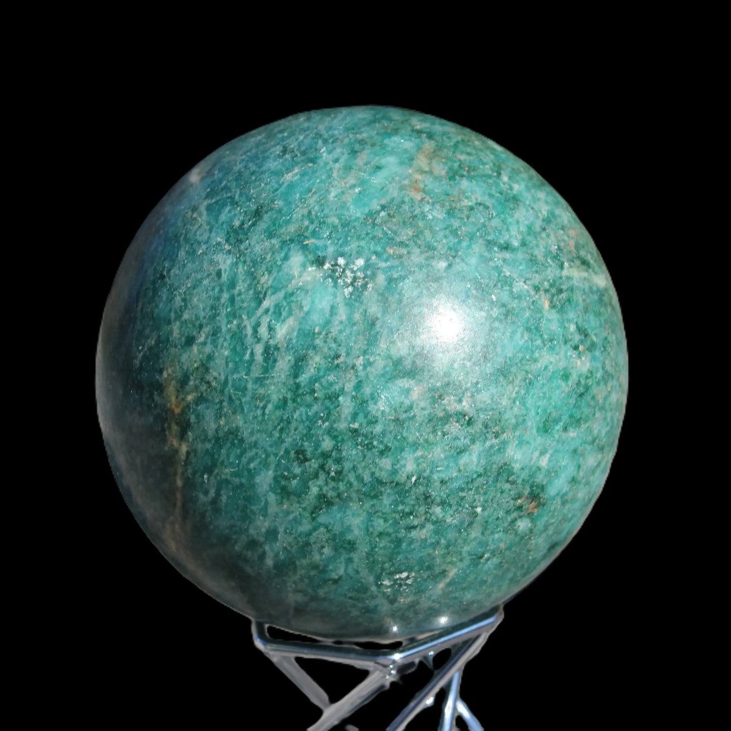 Amazonite sphere 679g Rocks and Things