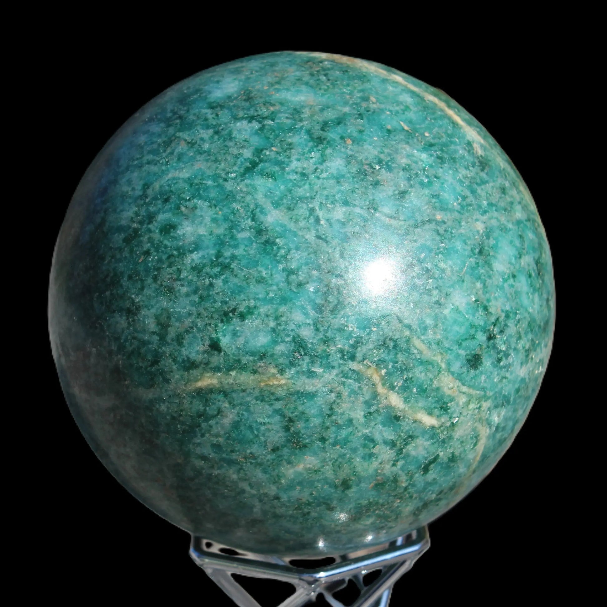 Amazonite sphere 679g Rocks and Things