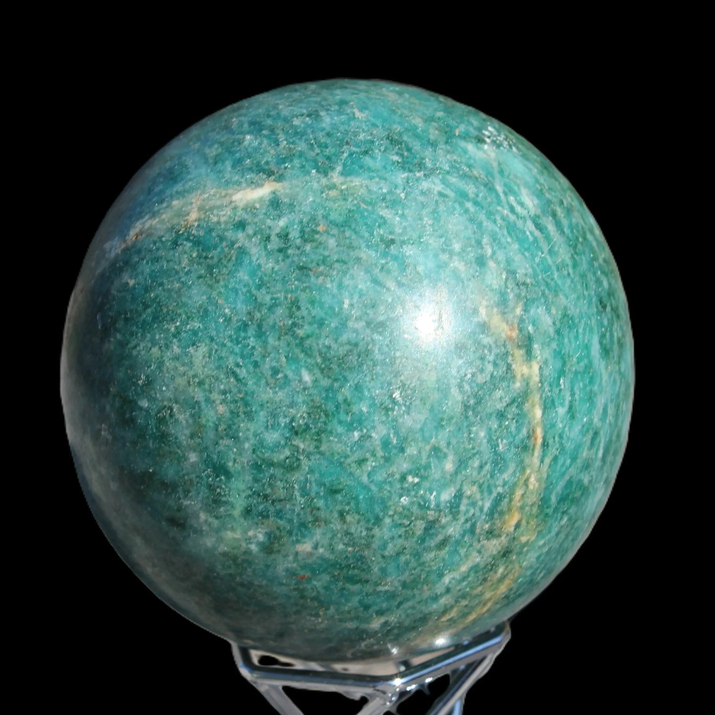 Amazonite sphere 679g Rocks and Things