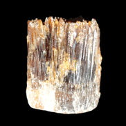 Amber Calcite phosphorescent crystal 127g in sunlight - Rocks and Things Store