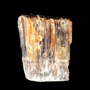 Amber Calcite phosphorescent crystal 127g in sunlight - Rocks and Things Store