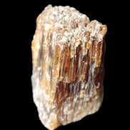 Amber Calcite phosphorescent crystal 127g in sunlight - Rocks and Things Store