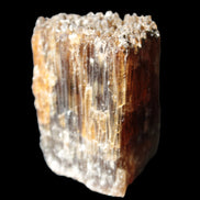 Amber Calcite phosphorescent crystal 127g in sunlight - Rocks and Things Store