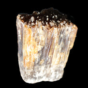 Amber Calcite phosphorescent crystal 127g in sunlight - Rocks and Things Store