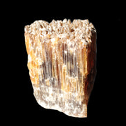 Amber Calcite phosphorescent crystal 127g in sunlight - Rocks and Things Store