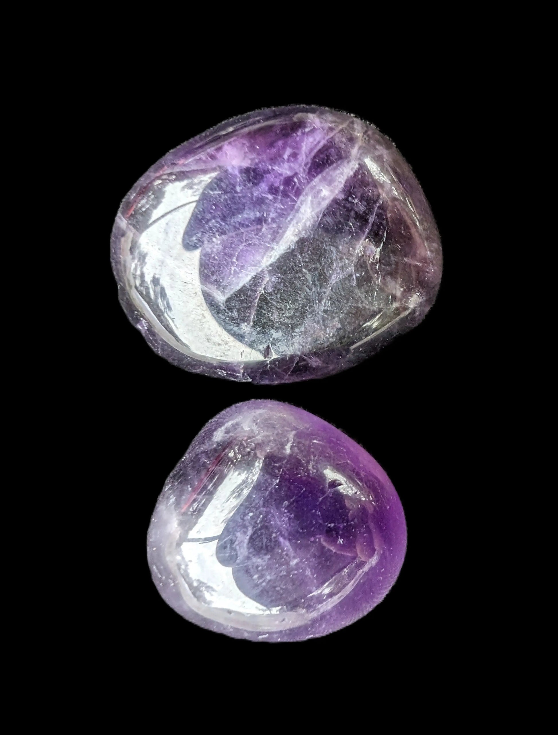 Amethyst 2 polished crystals 12-14g Rocks and Things