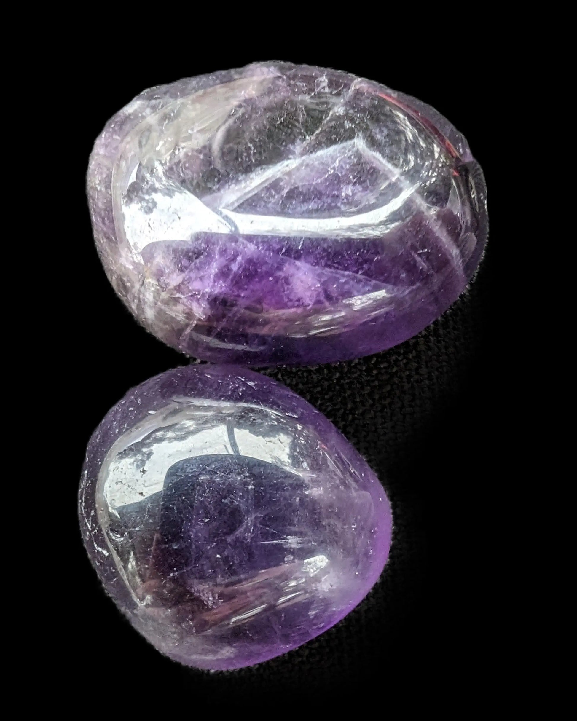 Amethyst 2 polished crystals 12-14g Rocks and Things