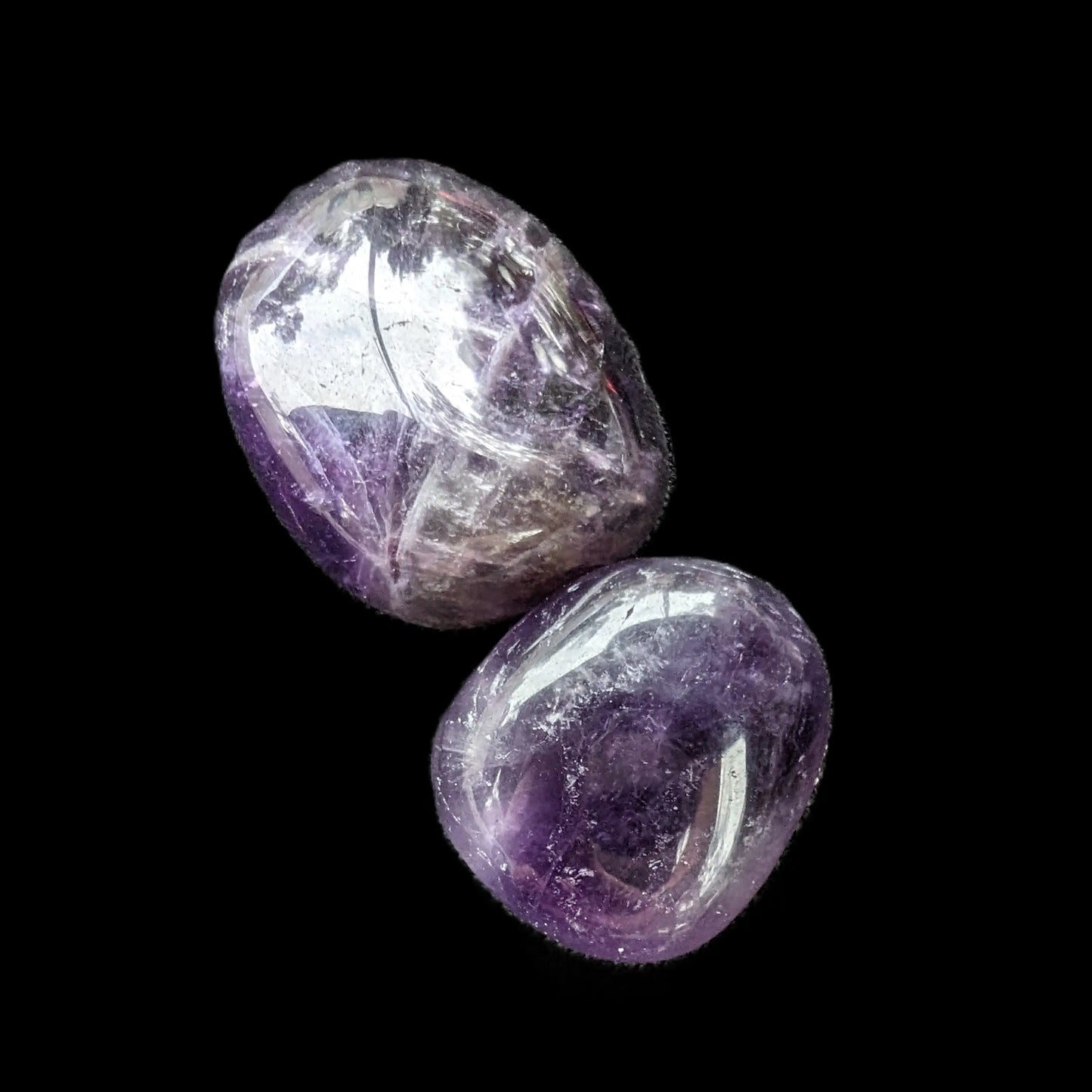 Amethyst 2 polished crystals 12-14g Rocks and Things