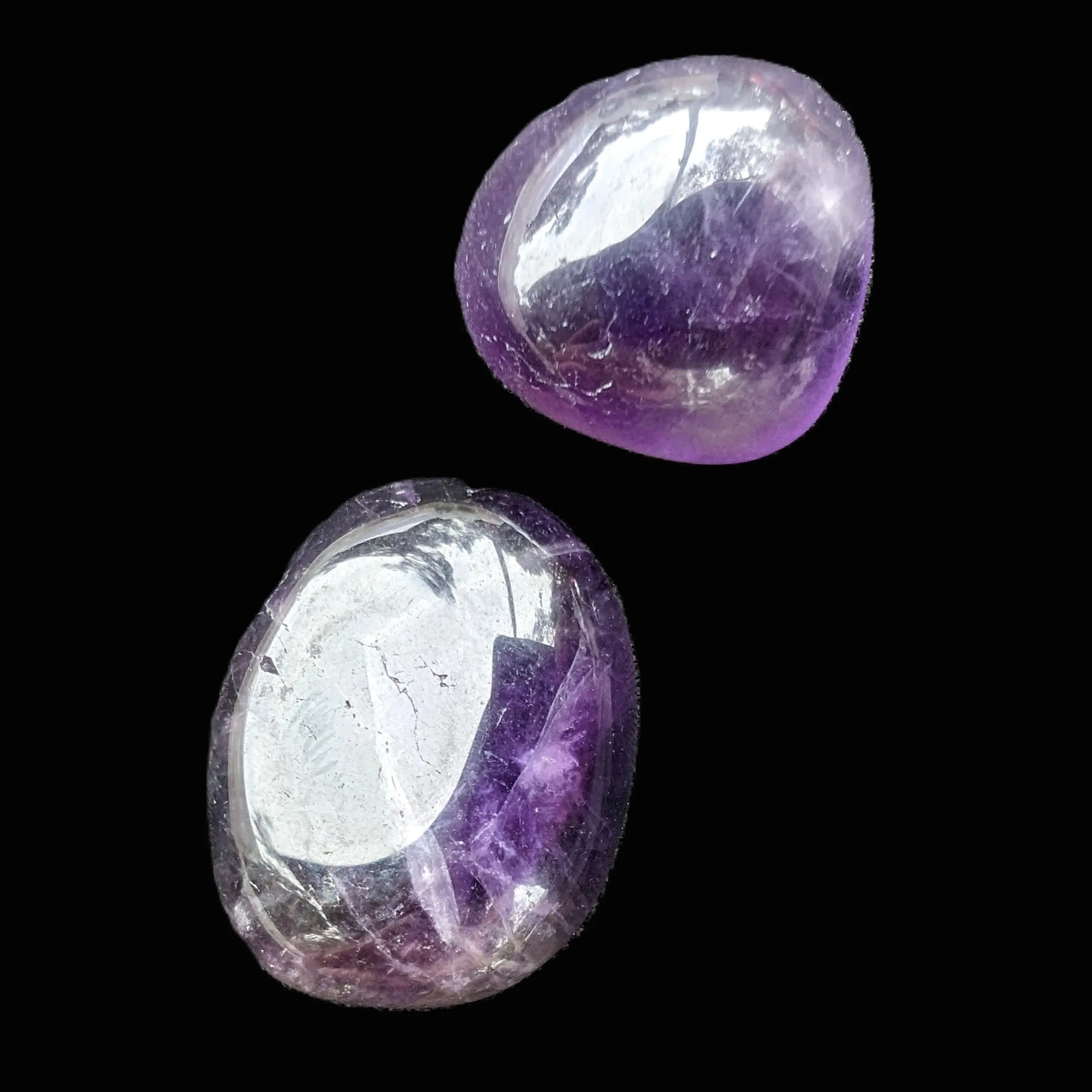 Amethyst 2 polished crystals 12-14g Rocks and Things