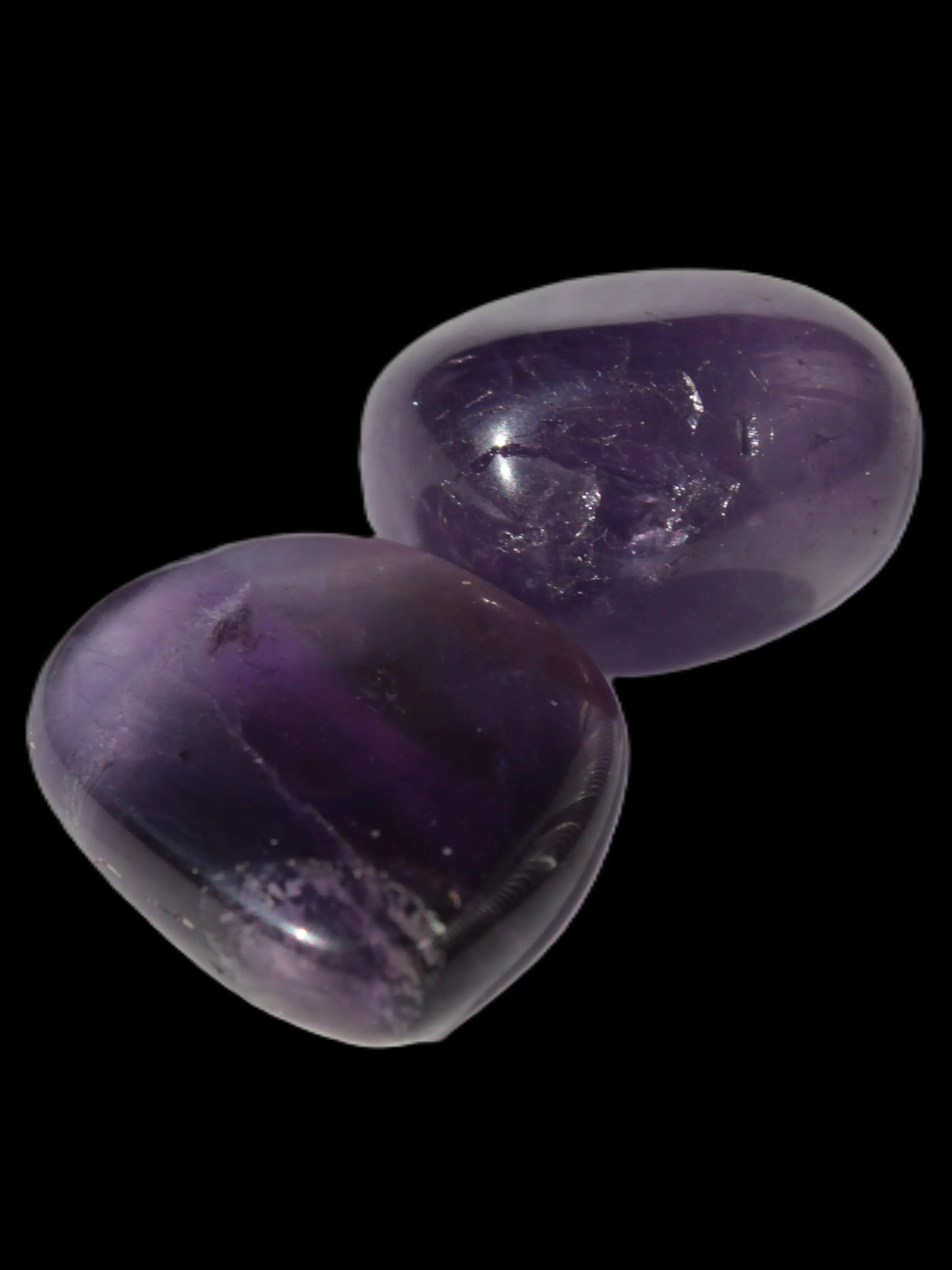 Amethyst 2 polished crystals 12-14g Rocks and Things