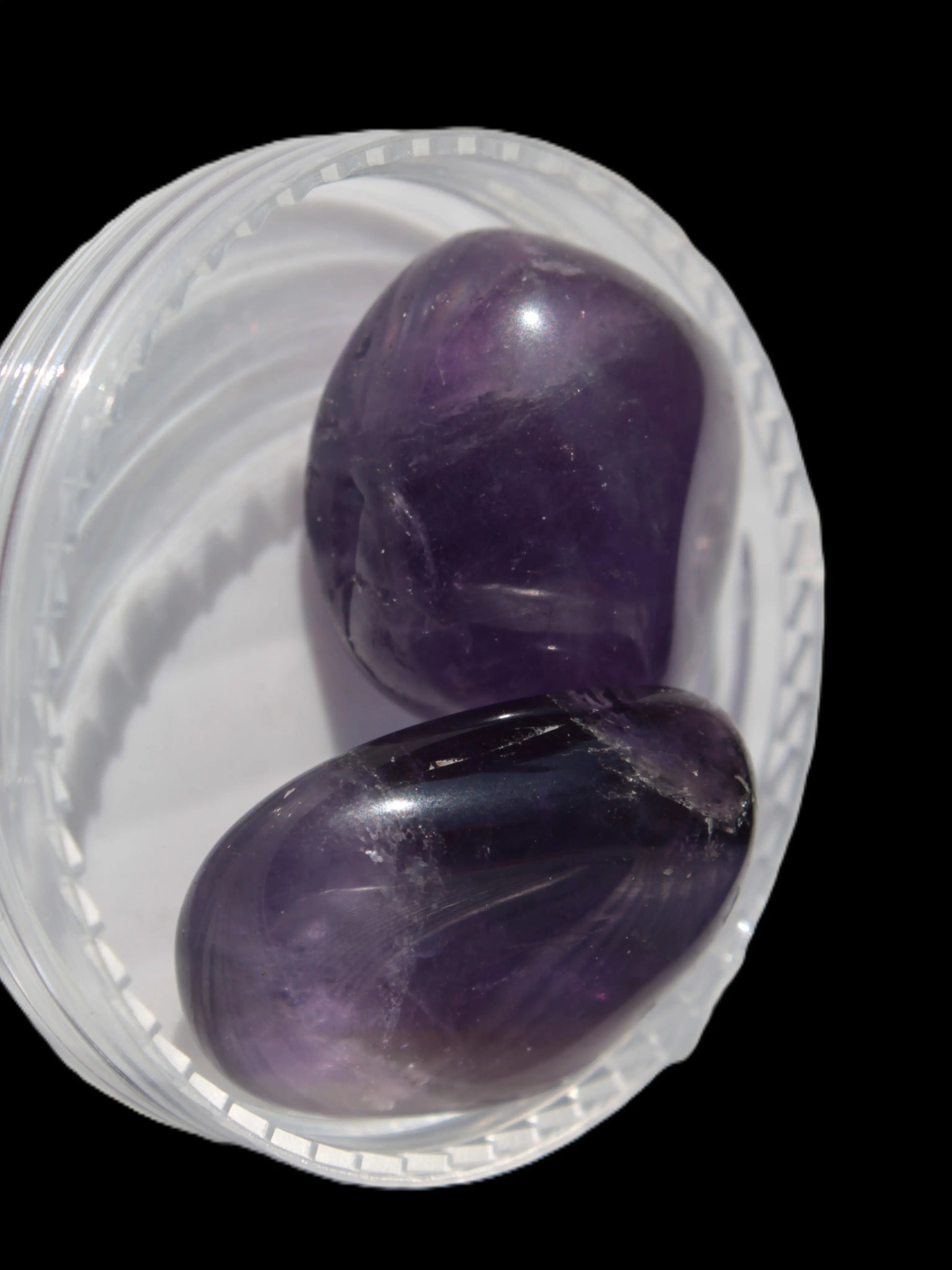 Amethyst 2 polished crystals 12-14g Rocks and Things