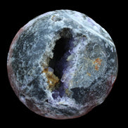 Amethyst Sphalerite sphere 713g  - Rocks and Things Store