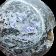 Amethyst Sphalerite sphere 713g  - Rocks and Things Store