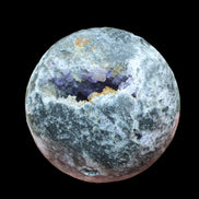 Amethyst Sphalerite sphere 713g  - Rocks and Things Store