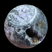 Amethyst Sphalerite sphere 713g  - Rocks and Things Store