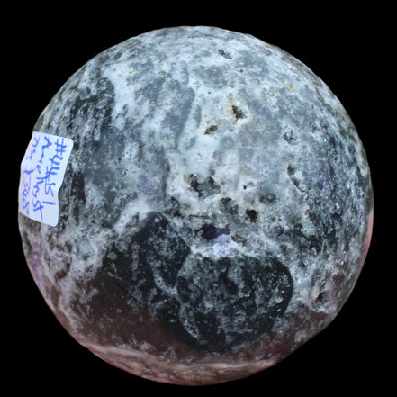 Amethyst Sphalerite sphere 713g  - Rocks and Things Store