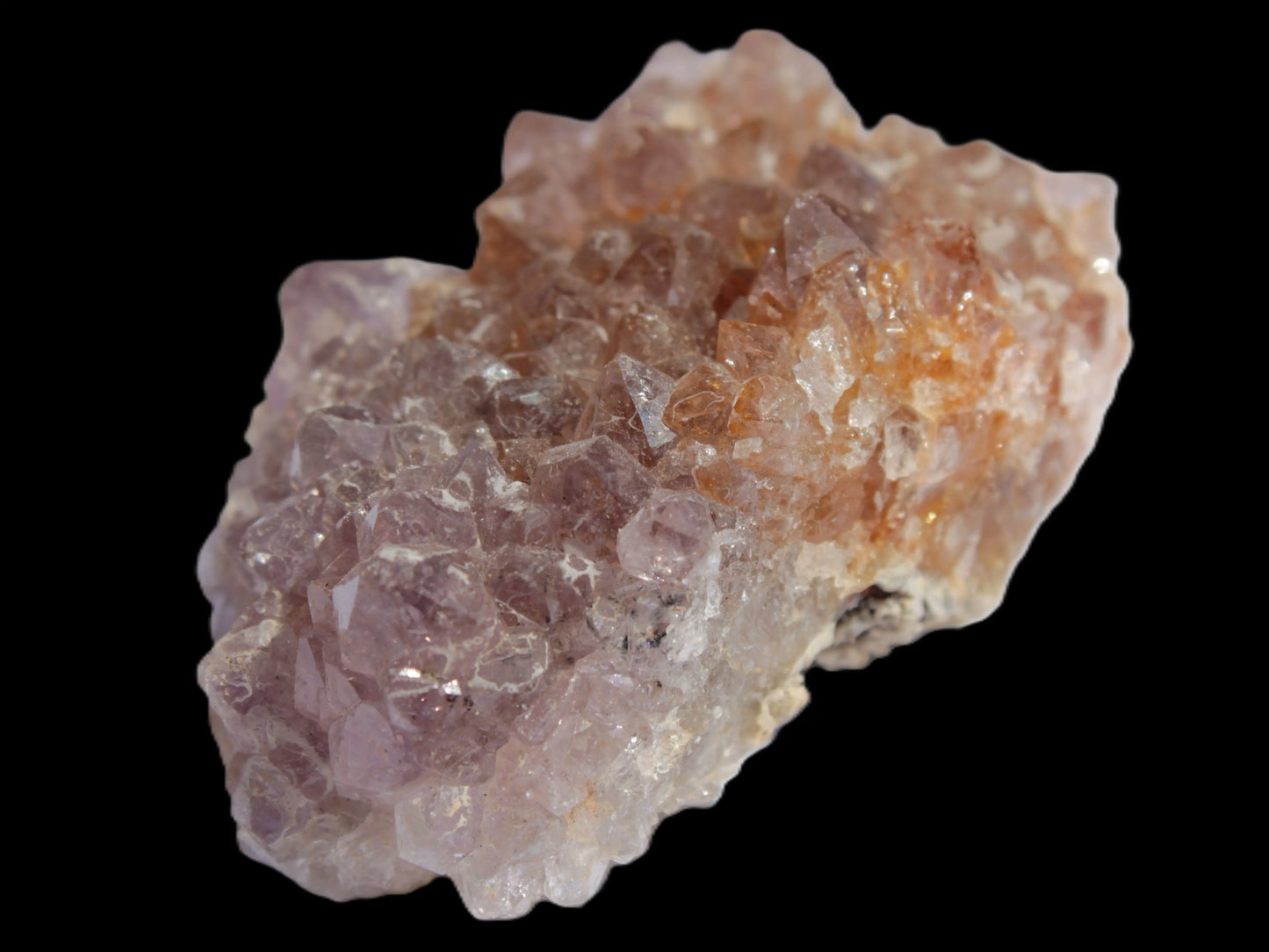 Amethyst and Citrine druzy cluster from Brazil 53g Rocks and Things