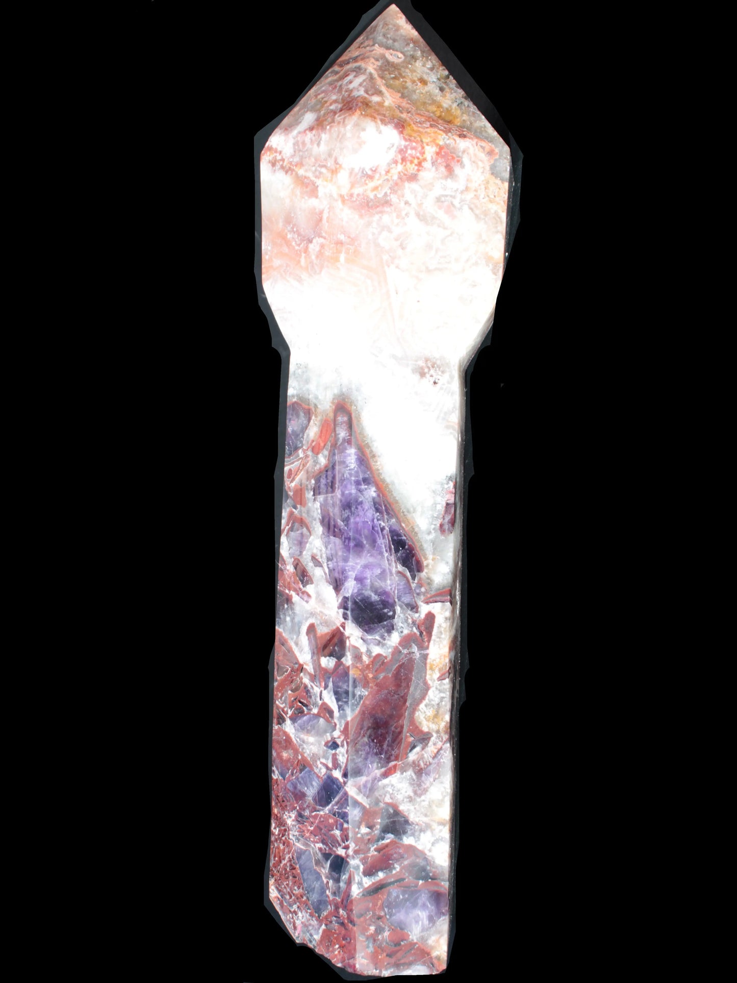 Amethyst staff 277*77*71mm 1700g Rocks and Things Store