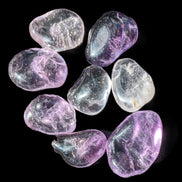 Amethyst tiny polished crystals from Brazil 8-9g in sunshine - Rocks and Things Store