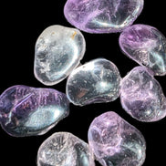 Amethyst tiny polished crystals from Brazil 8-9g in sunshine - Rocks and Things Store