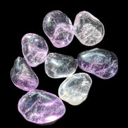 Amethyst tiny polished crystals from Brazil 8-9g in sunshine - Rocks and Things Store