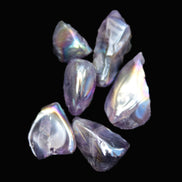 Angel Aura 5-7 Amethyst titanium electroplated crystals 8g Rocks and Things