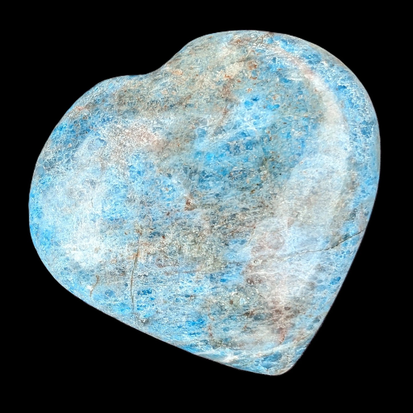 Apatite heart 385g Rocks and Things