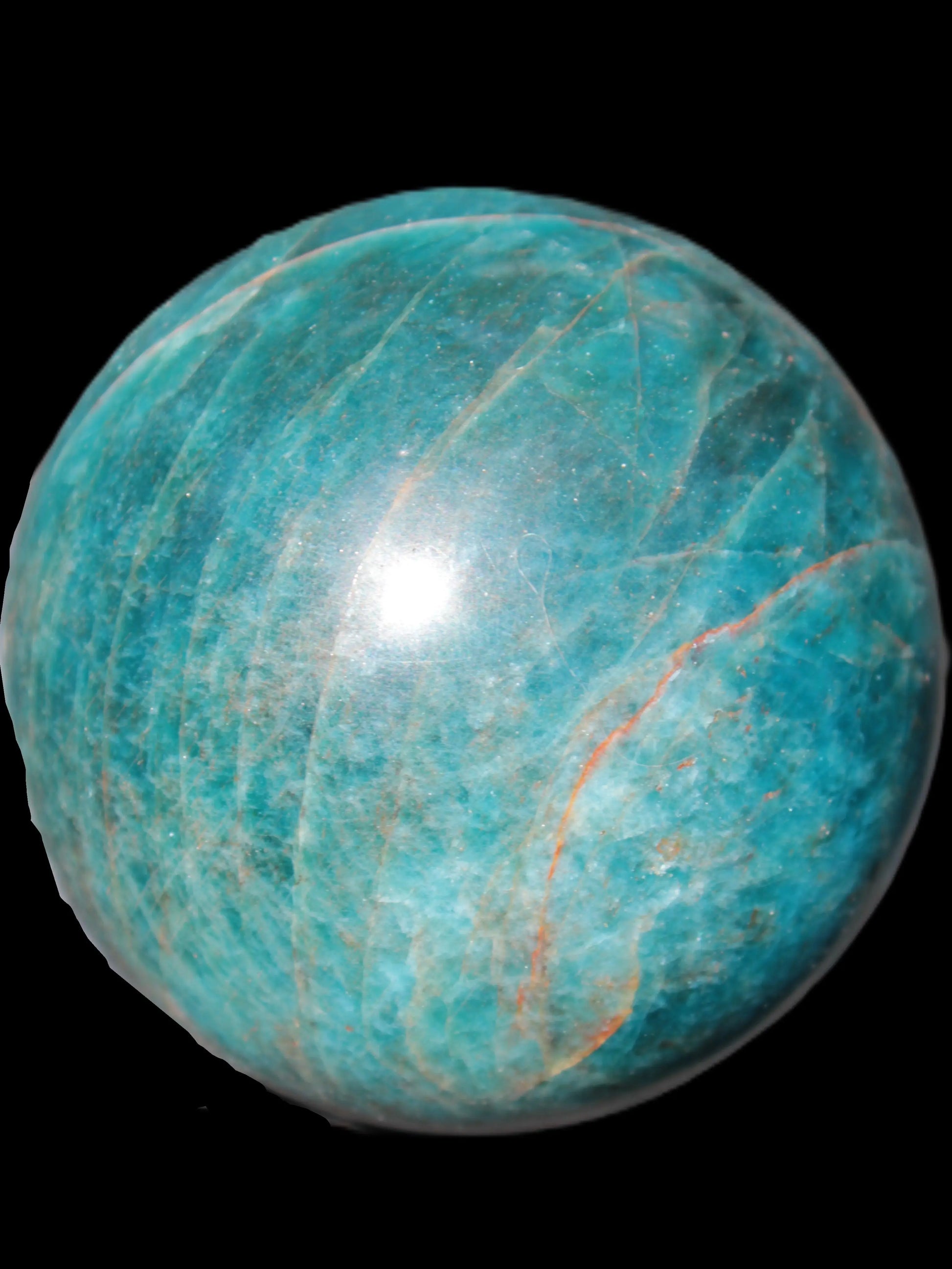 Apatite sphere 60mm 349g Rocks and Things