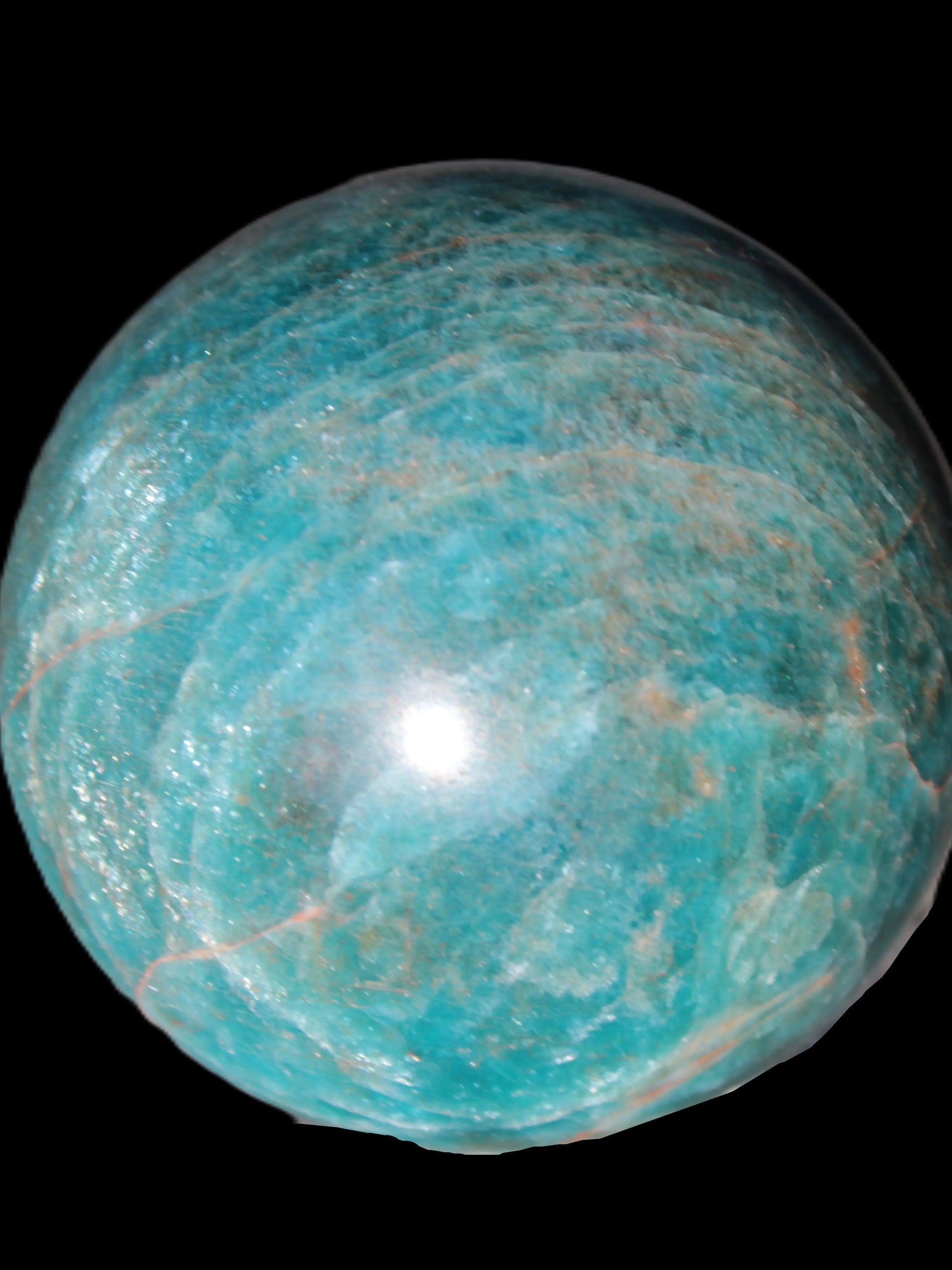 Apatite sphere 60mm 349g Rocks and Things