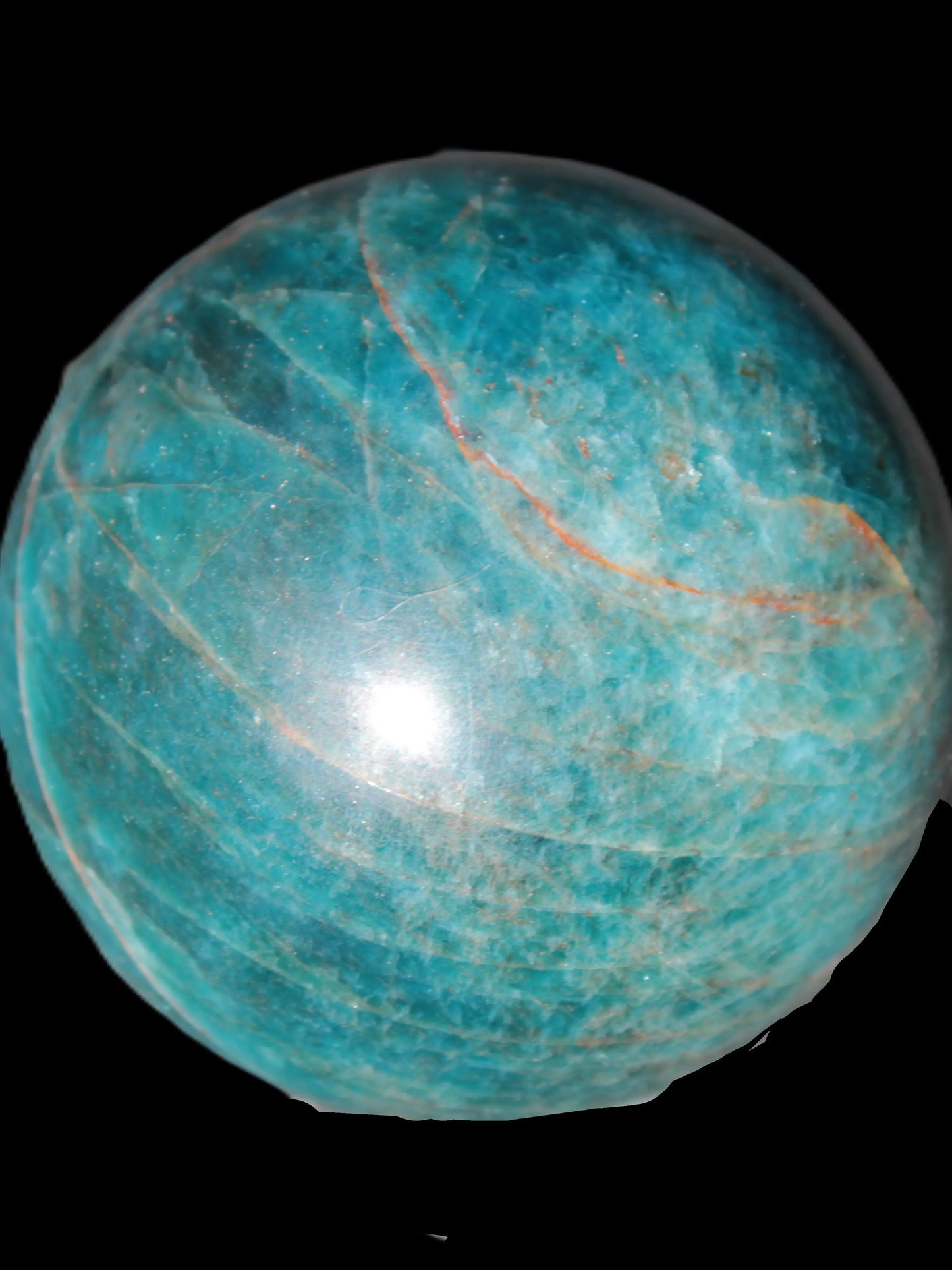 Apatite sphere 60mm 349g Rocks and Things