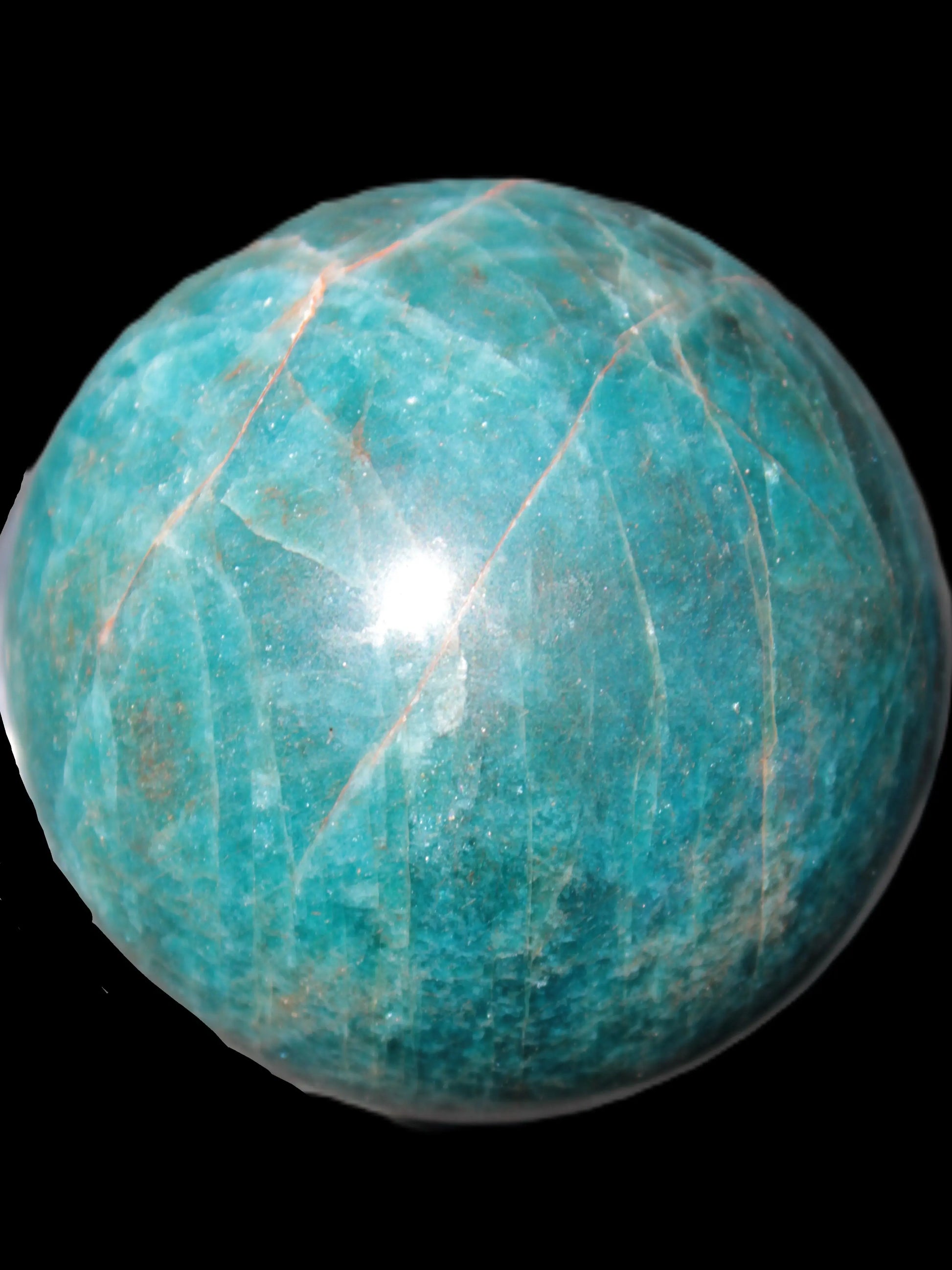 Apatite sphere 60mm 349g Rocks and Things