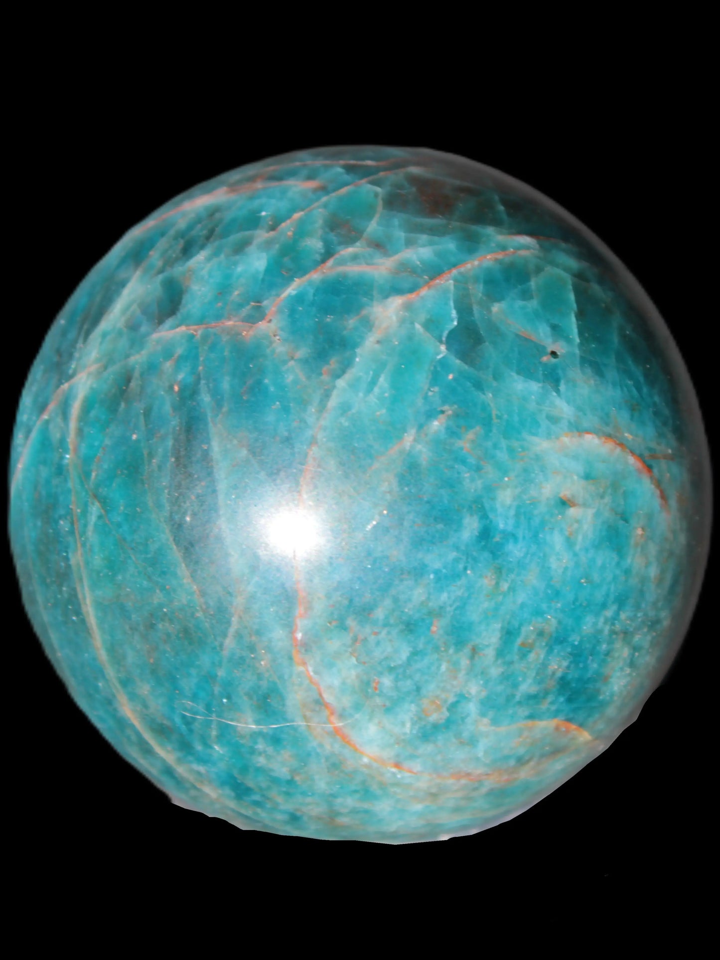 Apatite sphere 60mm 349g Rocks and Things