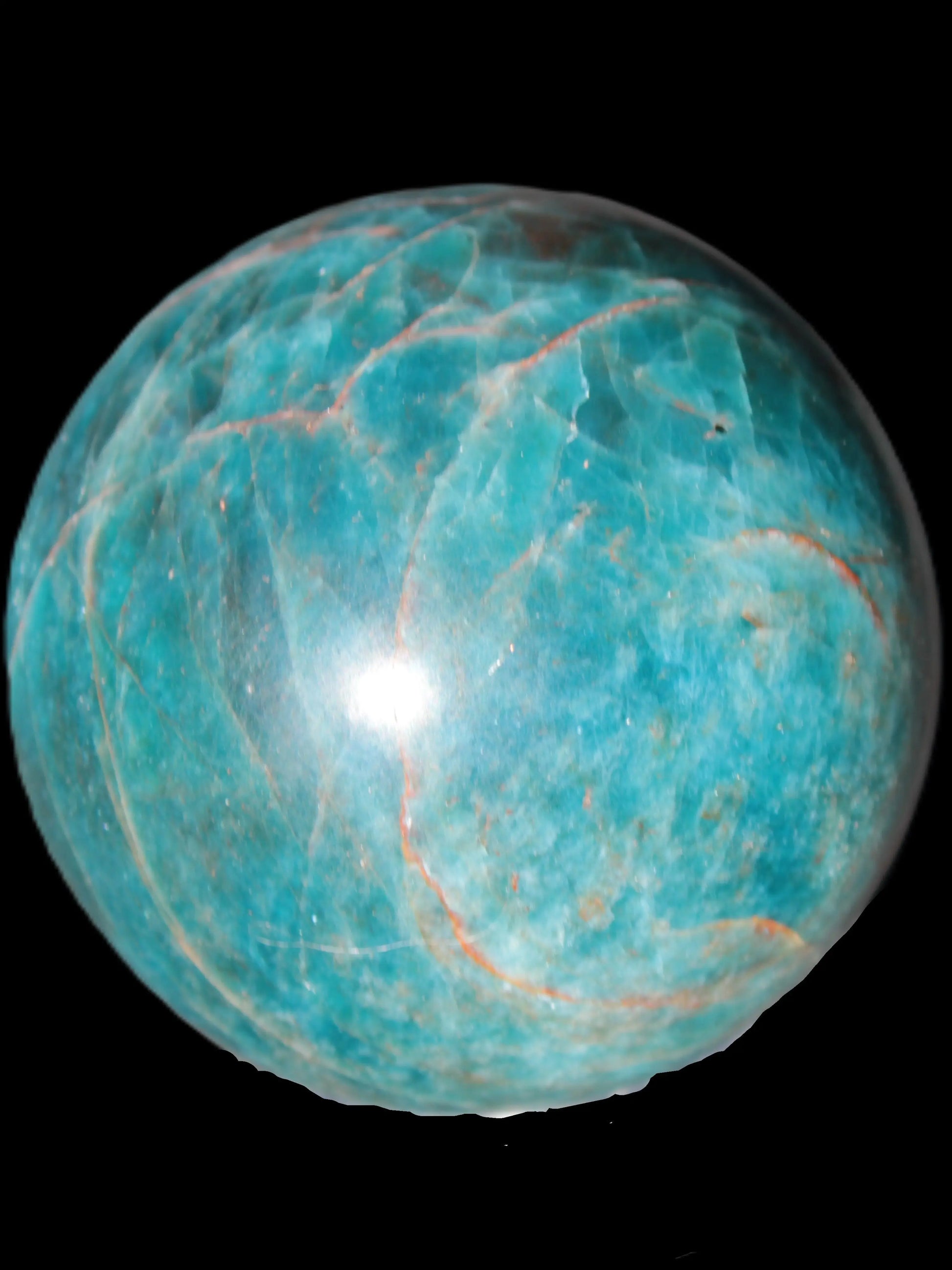 Apatite sphere 60mm 349g Rocks and Things