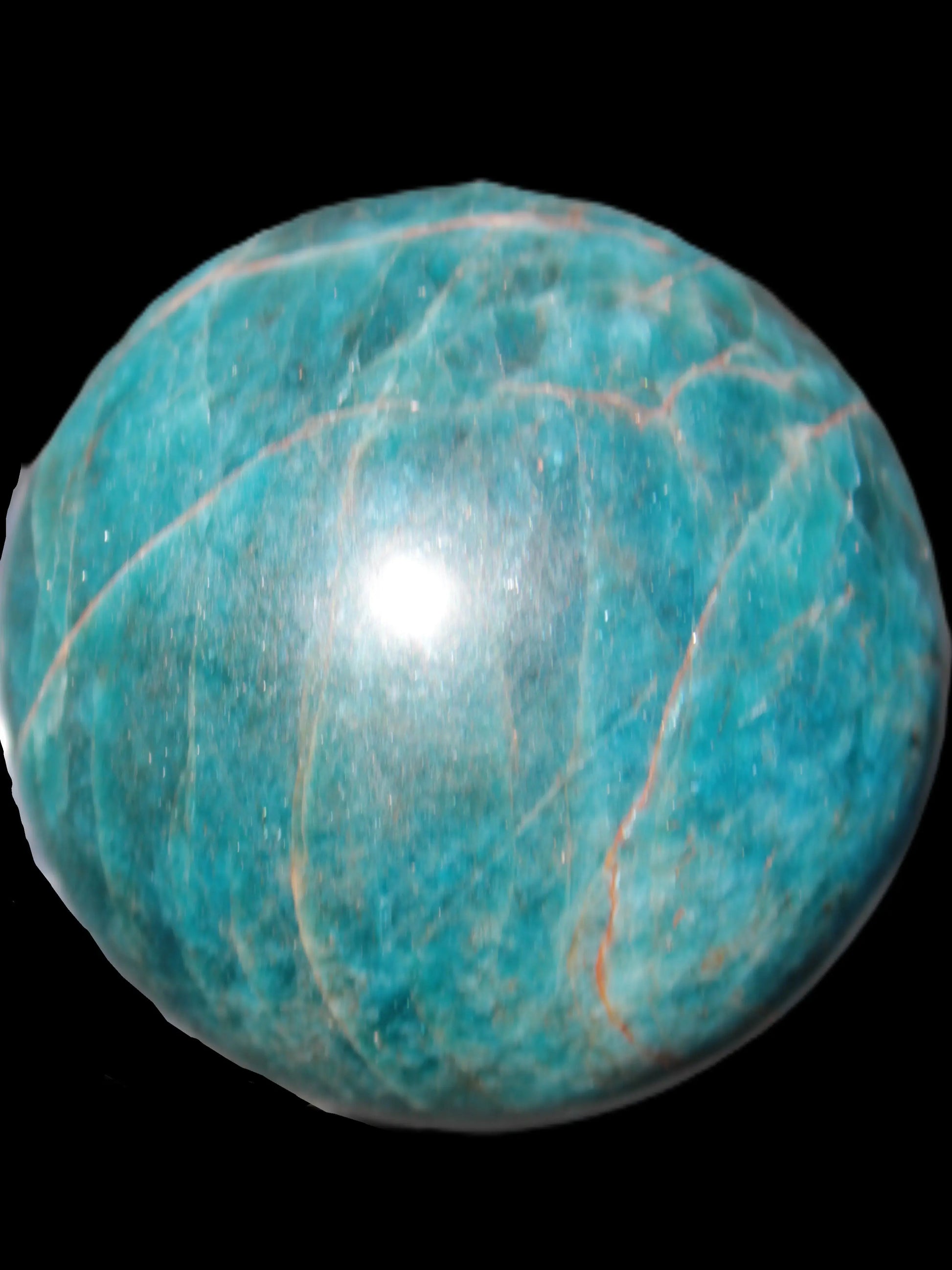 Apatite sphere 60mm 349g Rocks and Things