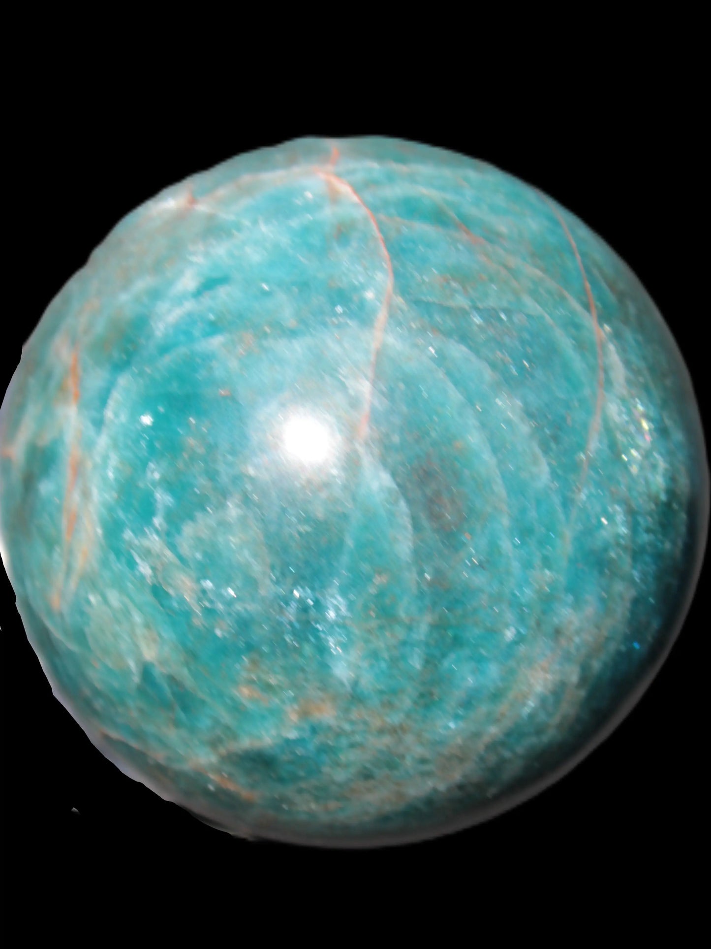 Apatite sphere 60mm 349g Rocks and Things