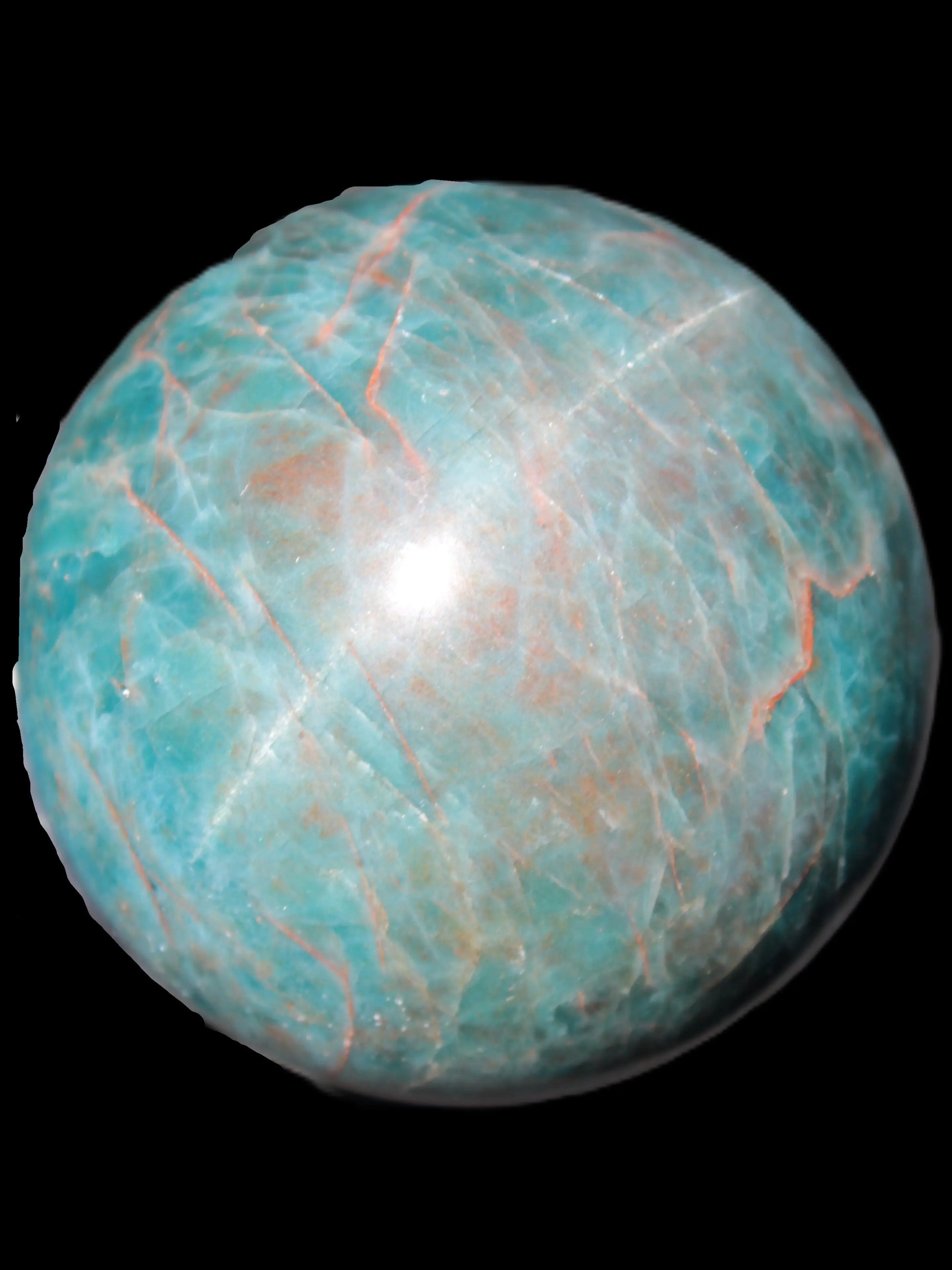 Apatite sphere 60mm 349g Rocks and Things