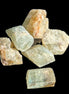 Aquamarine natural 4-6 crystals 7-8g in sunshine - Rocks and Things Store