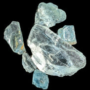 Aquamarine natural 6 crystals 6-7g Rocks and Things