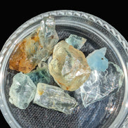 Aquamarine natural 6 crystals 6-7g Rocks and Things