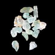 Aquamarine tiny natural crystals 6-7g Rocks and Things