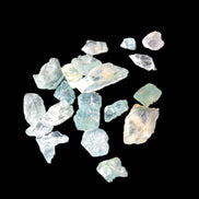Aquamarine tiny natural crystals 6-7g Rocks and Things