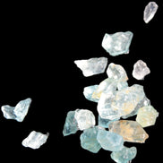 Aquamarine tiny natural crystals 6-7g Rocks and Things
