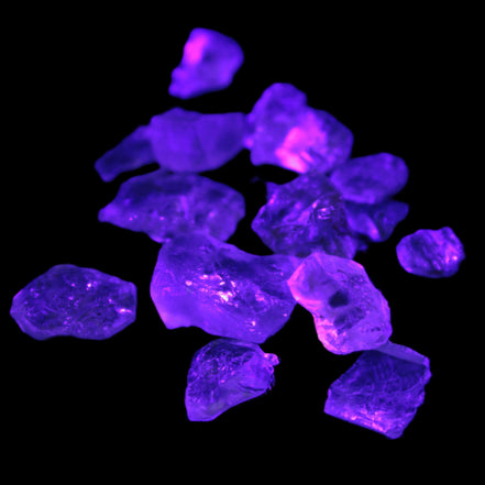 Aquamarine tiny natural crystals 6-7g Rocks and Things