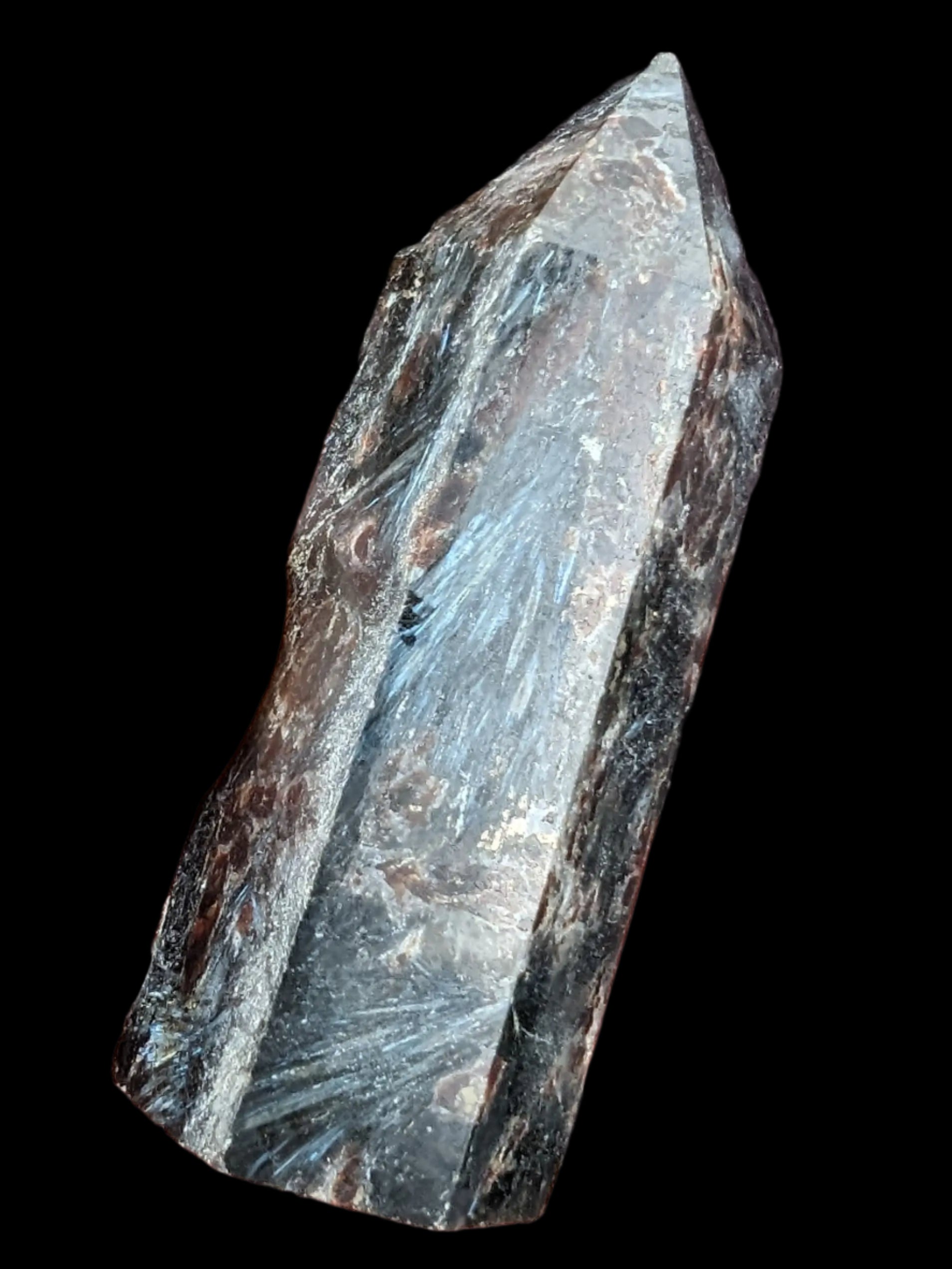 Astrophyllite Fireworks Stone wand 56g - Rocks and Things Store