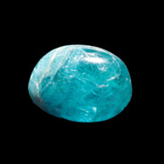 Awesome Neon Blue Apatite tumbled stone 26mm 7.7g Rocks and Things Store