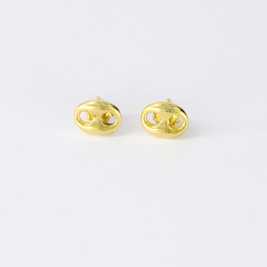 Button Studs Earrings in sunlight - Rocks and Things Store